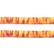 Heishi - Katsuki mini perler. Gule nuancer. 4.5 mm. 350 stk.